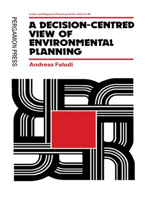 cover image of A Decision-centred View of Environmental Planning